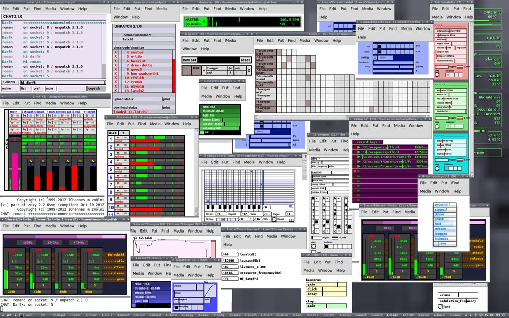 Pure Data 补丁
